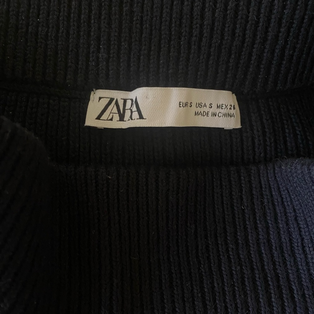 Zara ribbed knit midi skirt - Picture 2 of 2